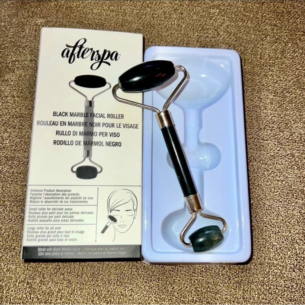 Afterspa Blac Marble Facial Roller